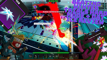 Winning Winter Trials Hard Mode plus Dat Ice Review!!! (Cube Defense)