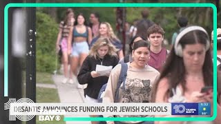 Gov. DeSantis announces new funding for Jewish schools