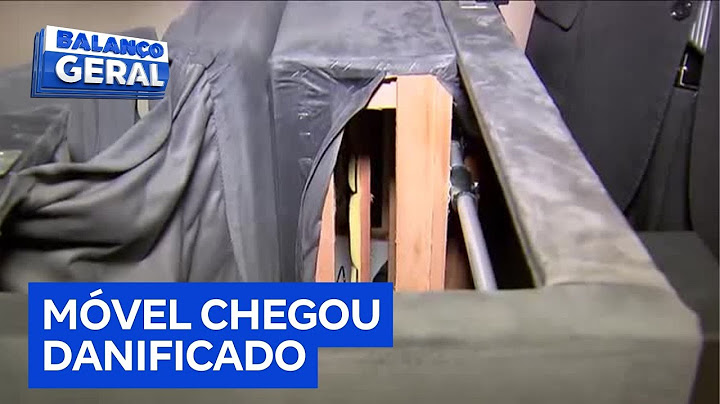 Xerife do Consumidor: Homem compra sofá novo, que chega danificado, e loja se recusa a trocar