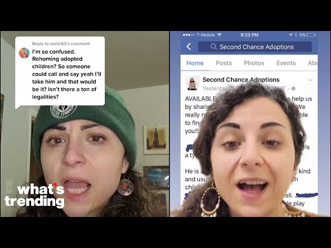 Viral TikTok EXPOSES Facebook Group For 'Rehoming' Adopted Children | What's Trending Explained