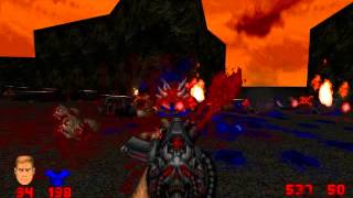 Fooling around with the minigun turrets / hell rifle