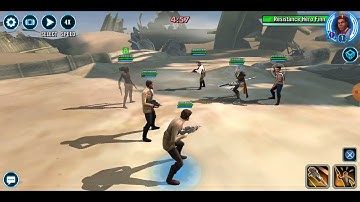 [3v3] Finn/Poe/Zorii fails vs. Nest/RHFinn/RHPoe (L9 RHFinn): RNG bites