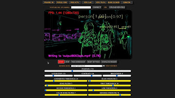PyCameraServer demo #3 | Python Flask OpenCV Mask R-CNN