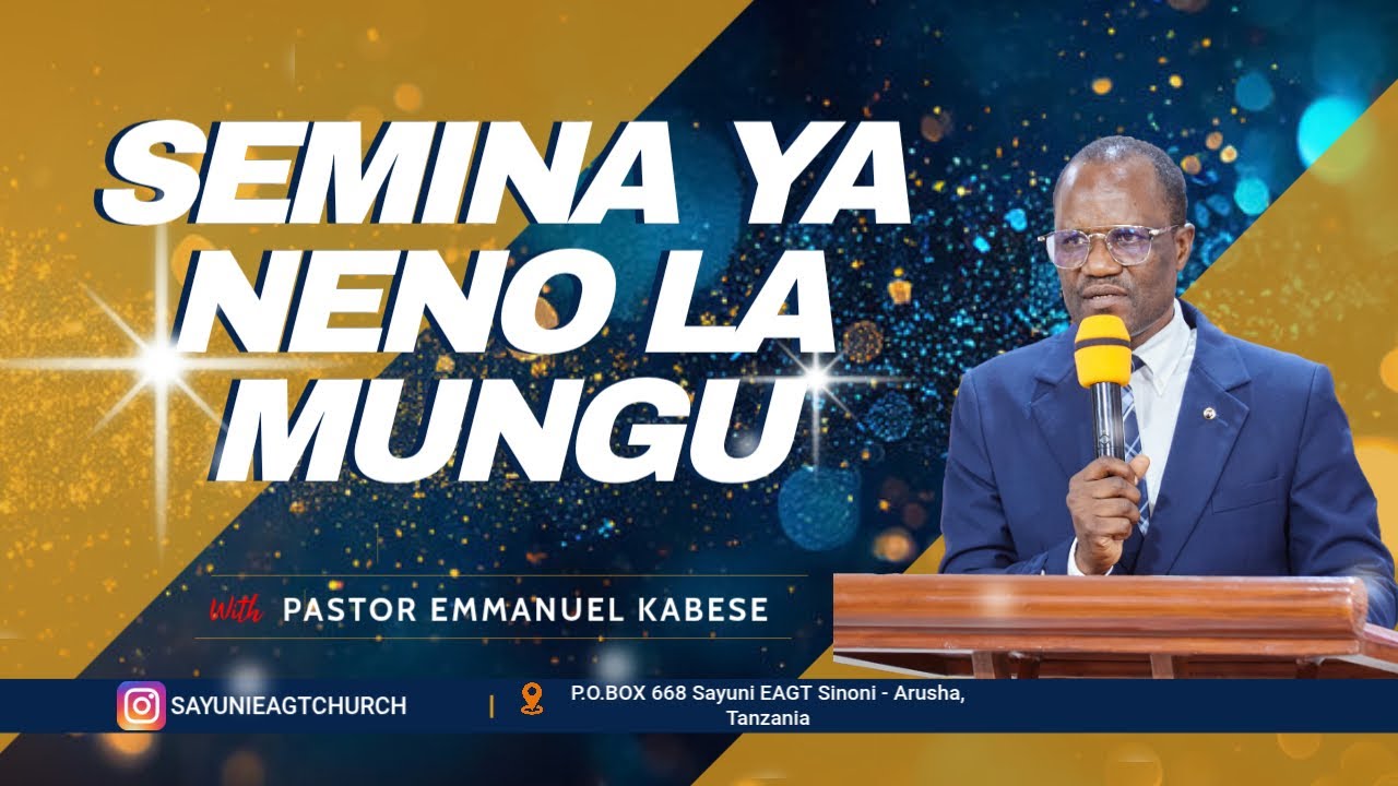 SEMINA YA NENO LA MUNGU