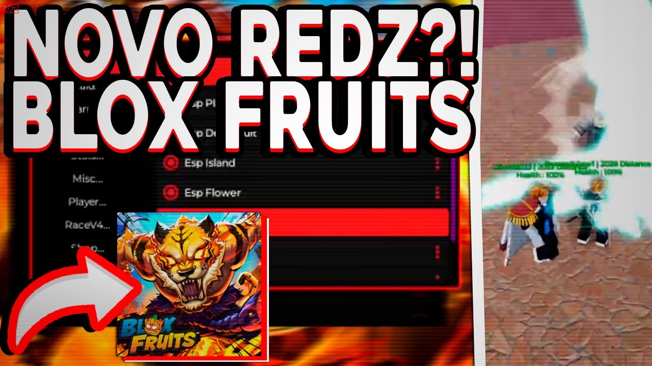 SCRIPT BLOX FRUITS NOVO REDZ HUB ✓ SEM KEY e ATUALIZADO - Auto