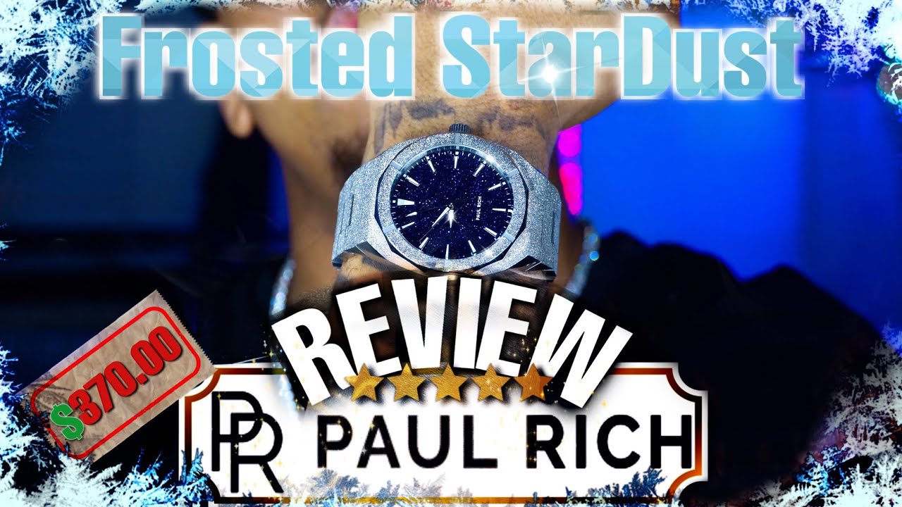 Paul Rich Frosted Star Dust Silver l Watch Review 2021 - YouTube