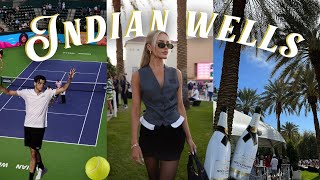 INDIAN WELLS: a week in my life at bnp paribas open 🎾🌵