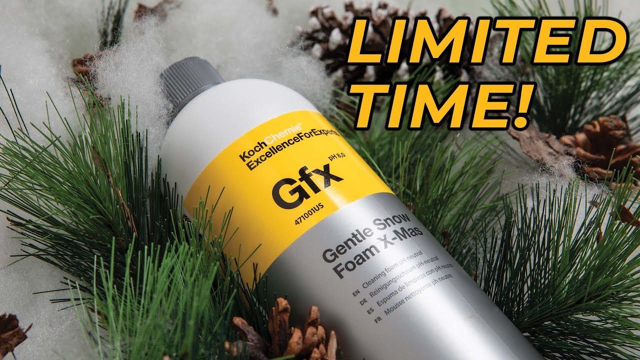 Koch Chemie GFX: Christmas Scented Gentle Snow Foam! - YouTube