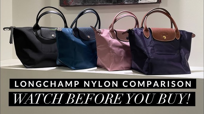 LONGCHAMP LE PLIAGE TOTE SMALL VS MEDIUM👜 comparing styles, sizes & what  fits inside