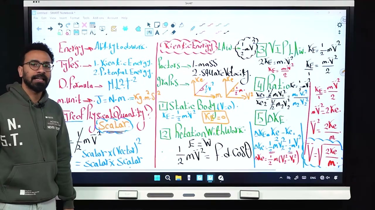 تانيه ثانوي ... ملخص شرح ال energy وحل الواجب كامل التقييم الاسبوعي وكتاب المعاصر 