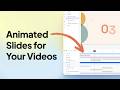 Class trailer: How to Create Animated Slides for Your Videos