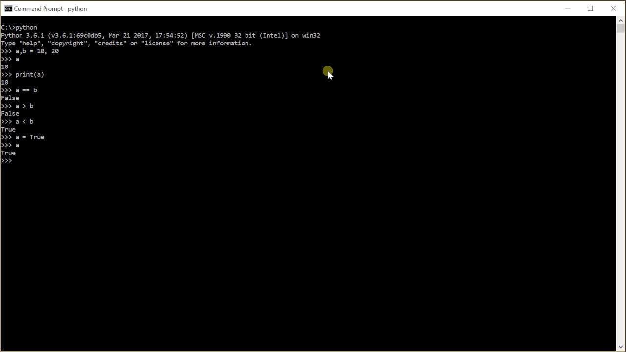 Kurs Python - 08 - Wartości logiczne TRUE FALSE w Python 3 - YouTube