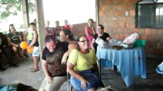 CHA DE BEBE DA MÃE DOS GÊMEOS ELIAS E ELISEU (MAMÂE ANA LUCIANA) DANÇA DA CADEIRA.