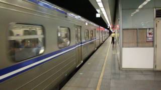 2016 06 06松山4191次區間車開車(502+505)&1216次區間車進站(704+703)