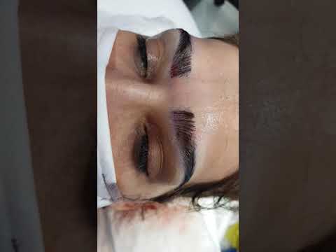 آموزش کاشت ابرو تکنولوژی کاشت ابرو طبیعی