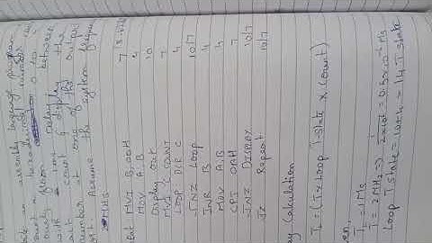 time delay Calculation|Arpith|19D004K