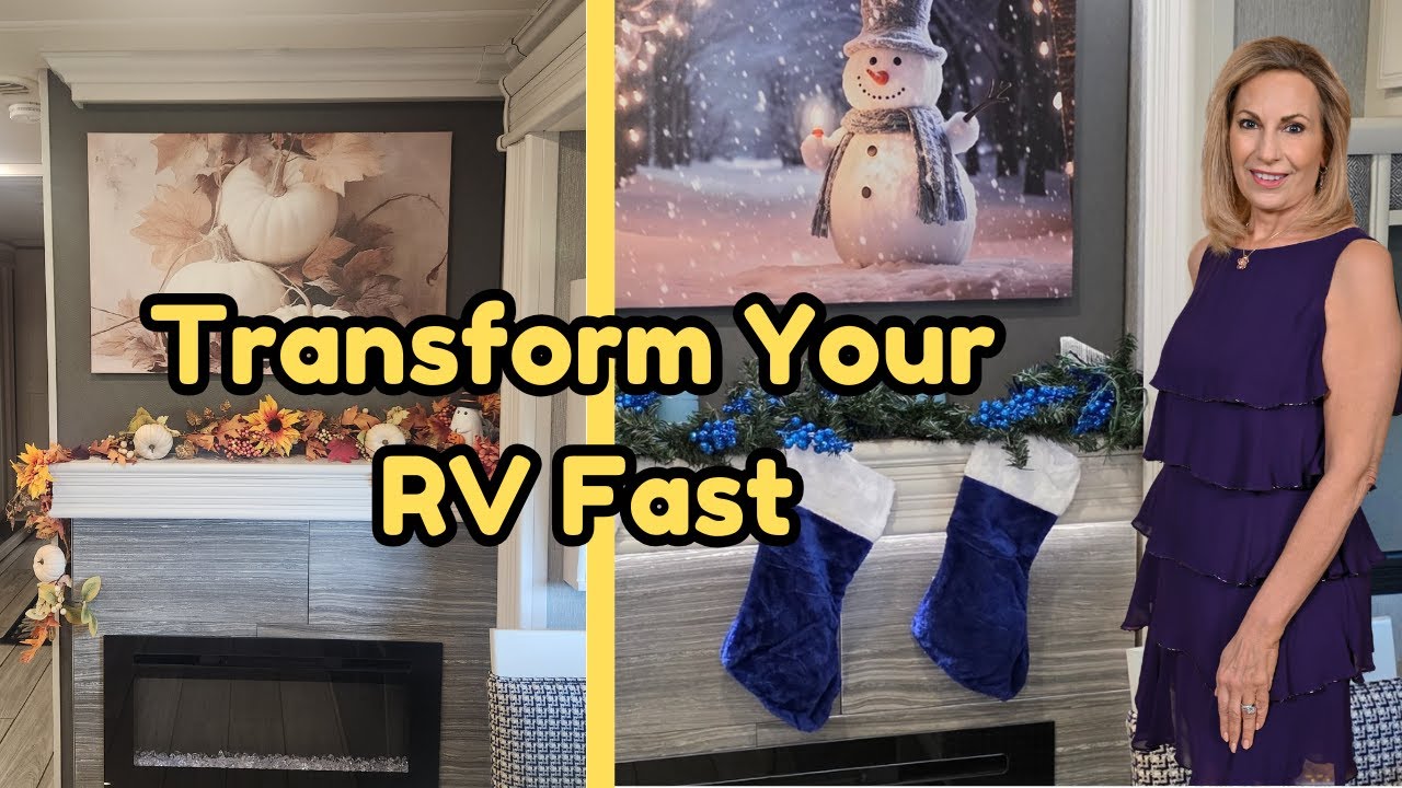 Seasonal RV Decor Ideas- to transform your RV year-round!