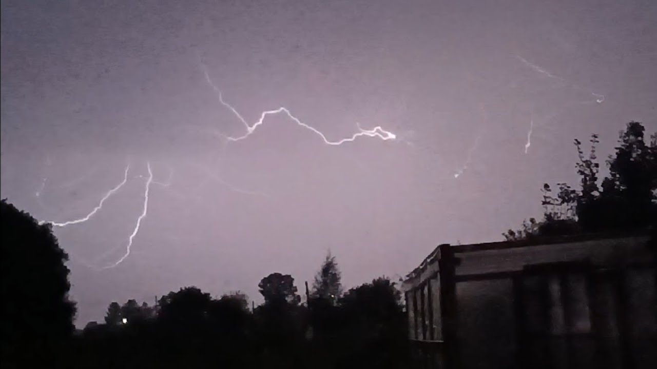 Thunderstorm in Rūjiena, Latvia on 18 August.