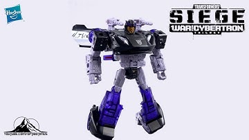 Transformers Siege Deluxe Class BARRICADE Video Review