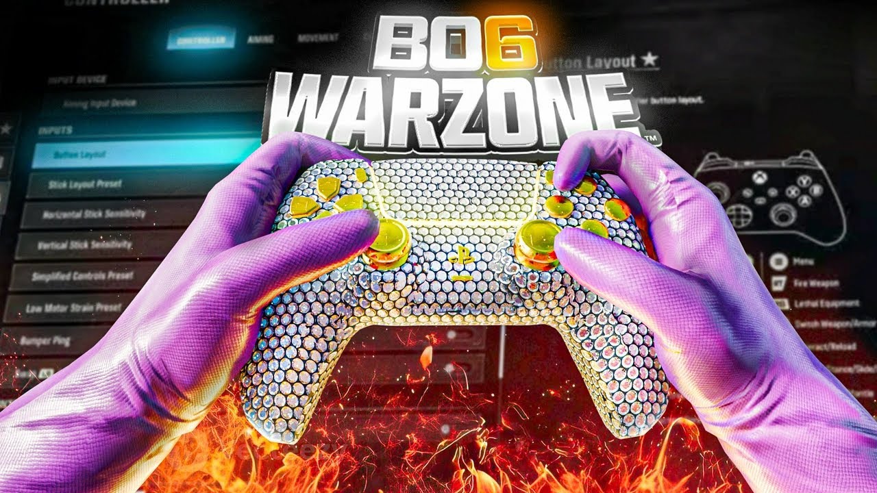 BEST CONTROLLER Settings for AIMBOT + MOVEMENT in Warzone 👑 - YouTube