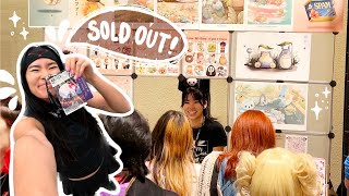 oop I didn't prepare properly for my first ✨Katsucon✨ | artist alley vlog