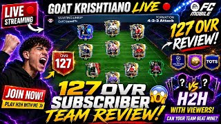 FC MOBILE LIVE TEAM REVIEW AND H2H WITH VIEWERS #fcmobile #eafc26 #eafc