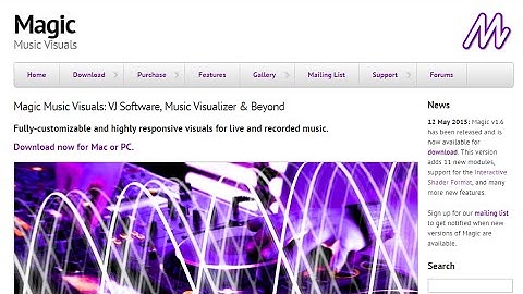 MAGIC MUSIC VISUALS (May 2015)