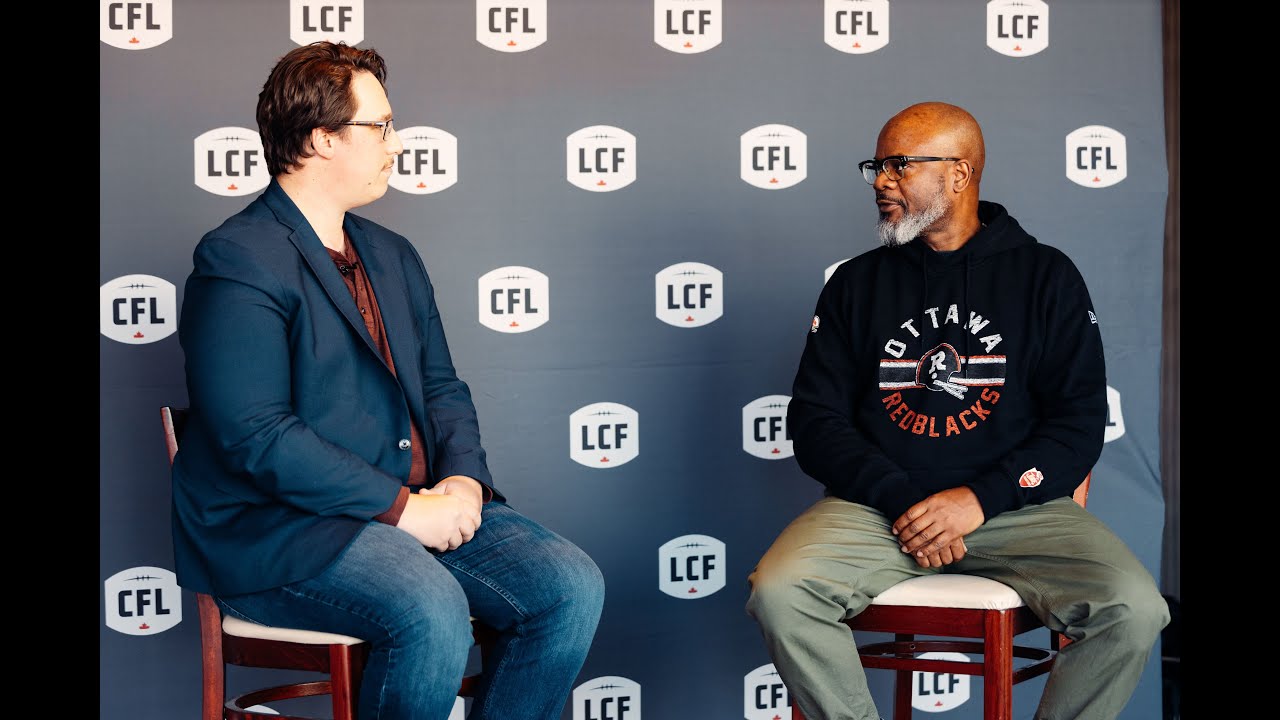 Redblacks head coach Bob Dyce explains Ottawa's CFL Draft approach while holding the No. 1 pick