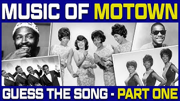 The Motown Music Quiz - Part 1