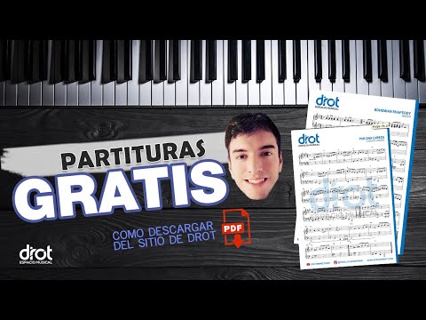 🎼 🎹 Partituras GRATIS para Piano! Descarga fácil 😍 - YouTube