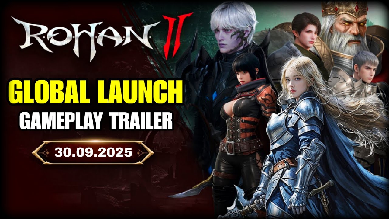 Rohan Ii ROHAN 2 Global Launch Gameplay Trailer – MMORPG Revolution Begins ...
