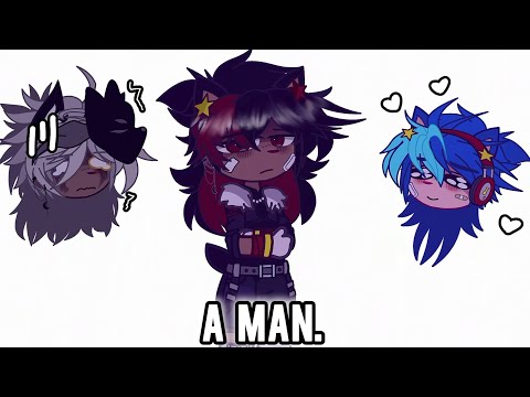 A MAN SONIC THE HEDGEHOG GACHA Sonadow ShadowsFluffyChestFur 