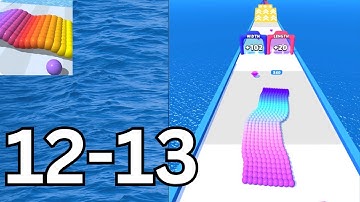 Satisfying Mobile Games 2024 - CANVAS RUN All Levels Gameplay lvl 11-13 Walkthrough Android, ios