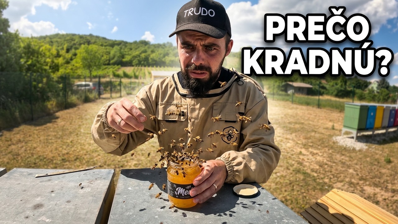Stačí otvoriť pohár medu. Potom sa začne diať toto 🐝