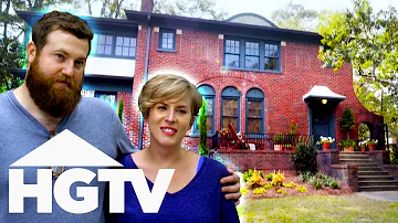 Ben & Erin Give This Italian Styled House A Complete Makeover | Home Town