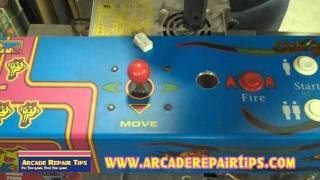 Arcade Repair Tips - Installing A Push Button Rage Cage Push Button Fix