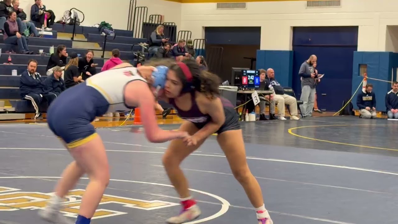 Eva at 2026 sectionals first match 