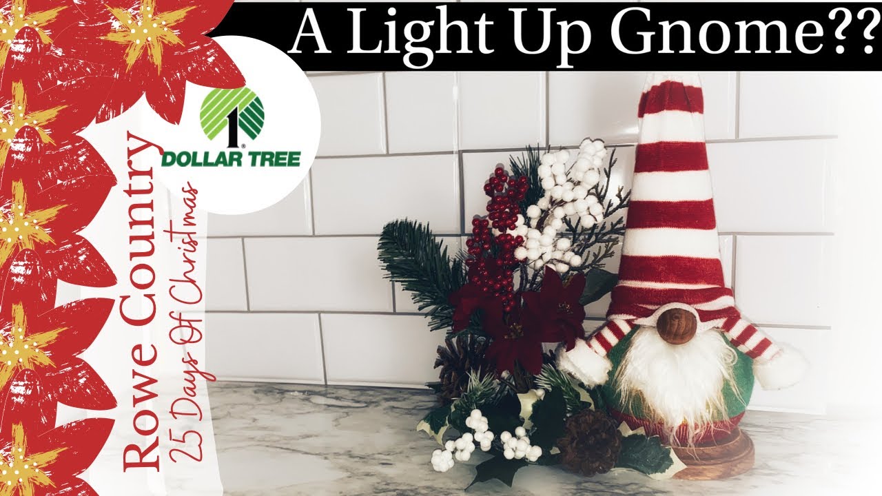 A DIY Light Up Christmas Gnome So Easy To Make