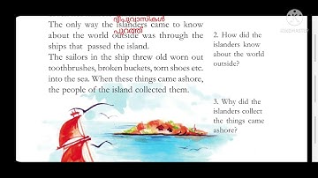 Class 5 kerala syllabus english unit  1 mirror with malayalam explanation