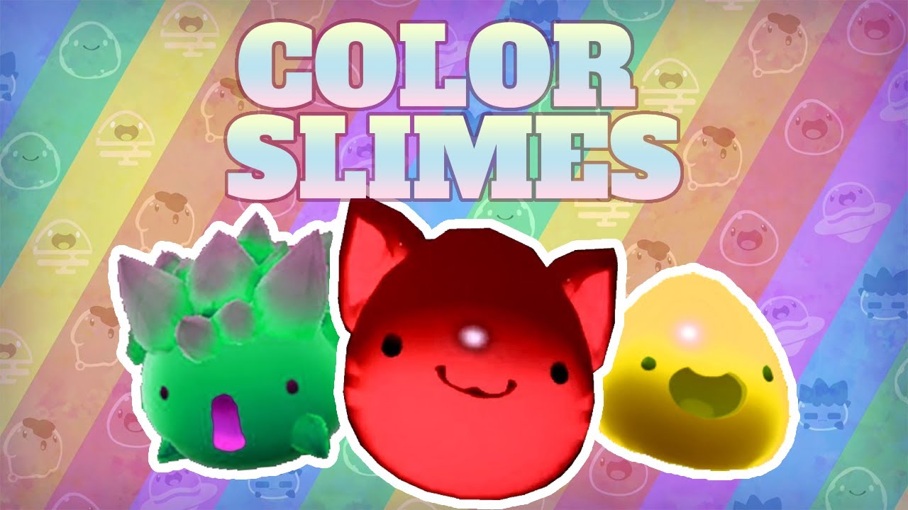 Colorful Slimes Mod - Slime Rancher Mods