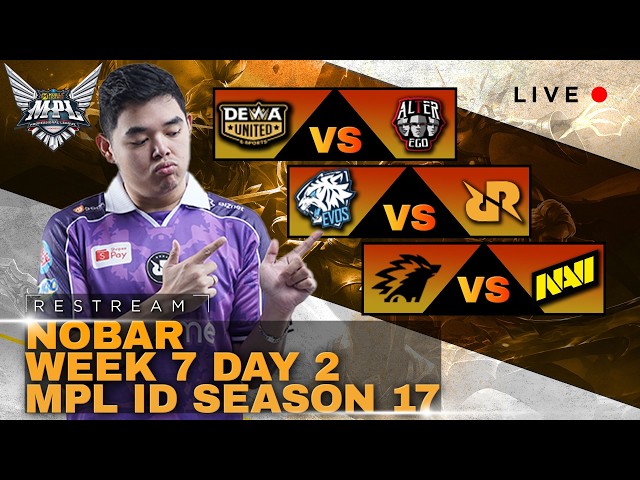 ONIC VS NAVI MPL ID SEASON 17 RESTREAM  #mlbbidcreator
