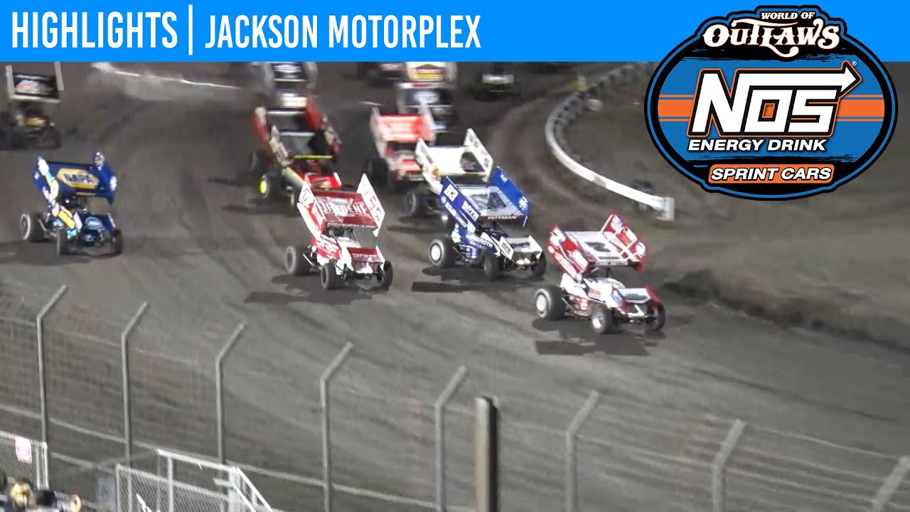 World of Outlaws NOS Energy Drink Sprint Cars Jackson Motorplex, June