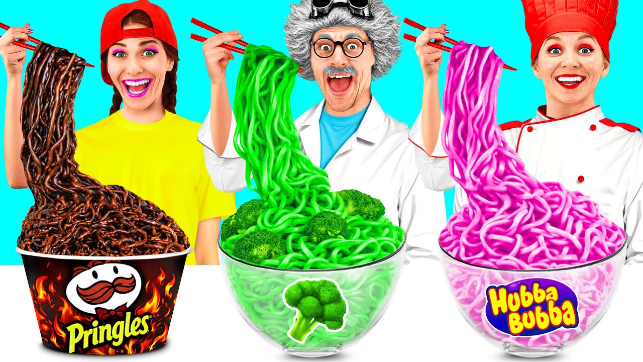 Кулинарный Челлендж: Я Против Дедушки | Вкусные Кухонные Лайфхаки