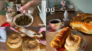 Buzluk Hazırlığı /Vlog/ Sessiz Vlog /Poğaça /Buzluk Böreği /Yaprak Sarma /Köfte /Buzluk Tarifleri