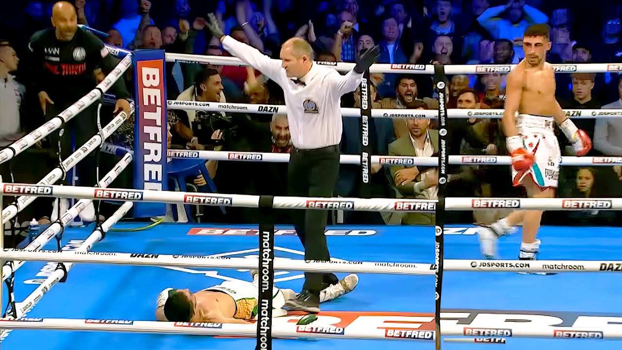 Karim Guerfi (France) vs Jordan Gill (England) | KNOCKOUT, BOXING fight, HD