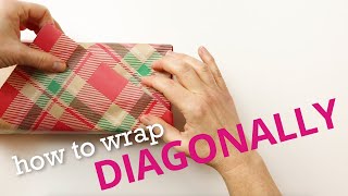 Diagonal Gift Wrap Howto | Nashville Wraps