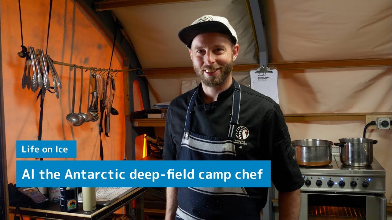 Life on Ice: Al the Antarctic deep-field camp chef