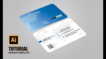 Creative Professional Business Card Design adobe Illustrator Tutorial   ||  Template free Download