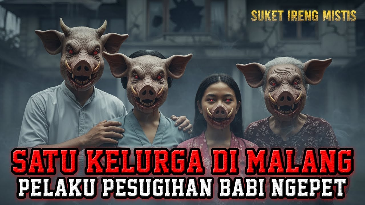 KISAH NYATA HOROR: SATU KELUARGA DI MALANG MENDADAK KAYA RAYA, HASIL PESUGIHAN BABI NGEPET!