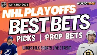 NHL Playoff Best Bets Today | Picks & Predictions | May 2nd